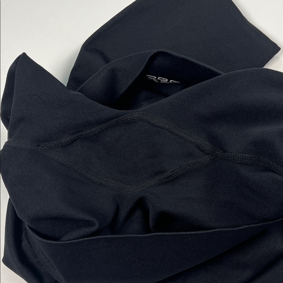 OQQ Black high waisted seamless butt lifting leggings Sz XL - Picture 8 of 10